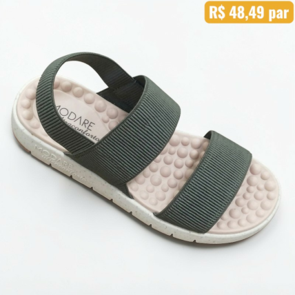 7162.206 Sandália Feminina Modare Olivia - Caixa com 12 pares - Atacado 1