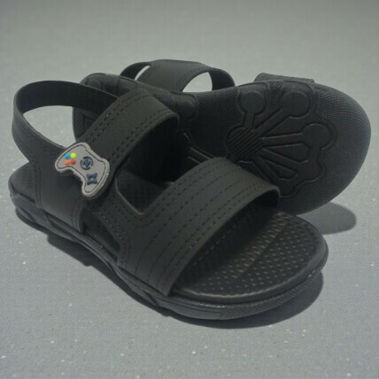 2135.662.13958.15745 19/26 Sandália Infantil Molekinho Preto - Caixa com 8 pares - Atacado 1