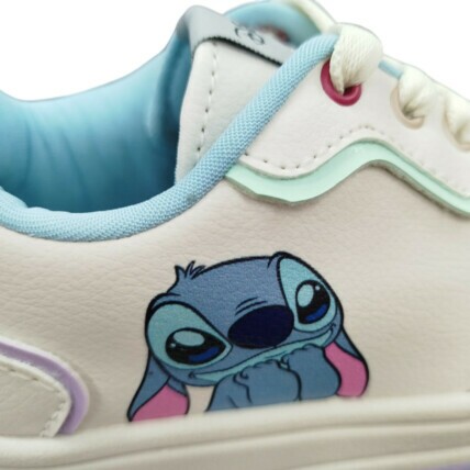 DST04KR.1 30/34 Tênis Infantil Disney Stitch Branco/Azul - Caixa com 6 pares - Atacado 3