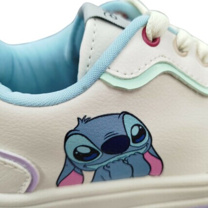 DST04KR 28/33 Tênis Infantil Disney Stitch Branco/Azul - Caixa com 6 pares - Atacado 3