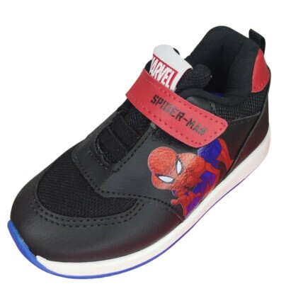 MSP02DY 22/27 Tênis Infantil Marvel Spider-Man Preto - Caixa com 6 pares - Atacado 3