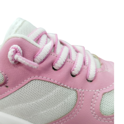 2588.104.21375.104923 30/33 Tênis Infantil Molekinha Branco/Rosa - Caixa com 12 pares - Atacado 3