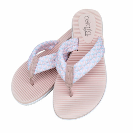 Sandalia Beira Rio Caixa C/12 (34-39) Cor-71250 Multi Jeans/Rosa 1