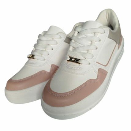Tênis Vizzano Caixa C/12 (34-39) Cor-99148 Branco/Rosa/Cinza 1