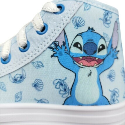 DST01WI 28/33 Tênis Infantil Disney Stitch Azul - Caixa com 6 pares - Atacado 3