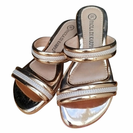 Rasteirinha Paola Di Karpio Caixa C/8 (34-39) Cor-Bronze 1