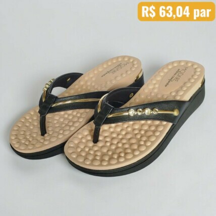 Tamanco Feminino Modare Preto - Caixa com 12 pares - Atacado 1