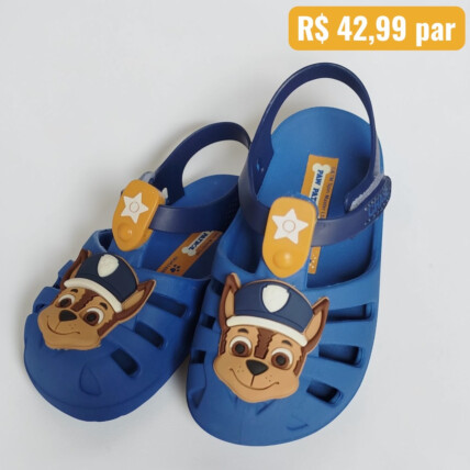 Babuche Infantil Grendene Kids Azul - Caixa com 12 pares - Atacado 2