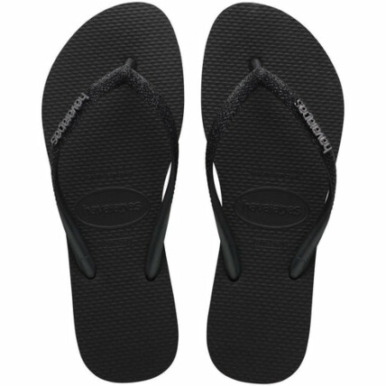 Havainas Slim Glitter Feminino - Caixa com 12 pares - Preto - Atacado 2