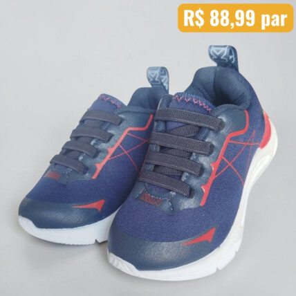 Tênis Infantil Klin Marinho - Caixa com 6 pares - Atacado 1