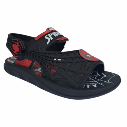 Sandália Homem Arranha sky Caixa C/6 Cor-Preto/Vermelho 3