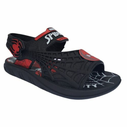 Sandália Homem Arranha Caixa C/6 Cor-Preto/Vermelho 1