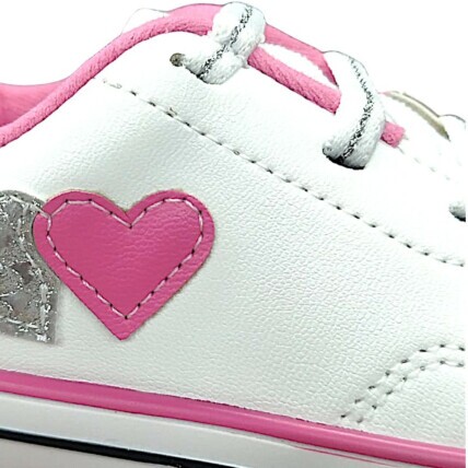 2740.201.29851.99190 17/25 Tênis Infantil Molekinha Branco/Rosa - Caixa com 12 pares - Atacado 1