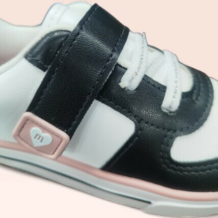 Tênis Infantil Molekinha BrancoPreto 2740.203.9569.21007 3