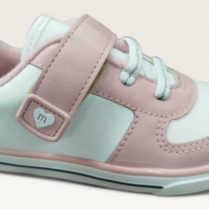 Tênis Infantil Molekinha Rosa Branco 2740.203.9569.78968 2