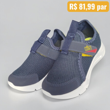 Tênis Infantil Klin Marinho - Caixa com 12 pares - Atacado 1