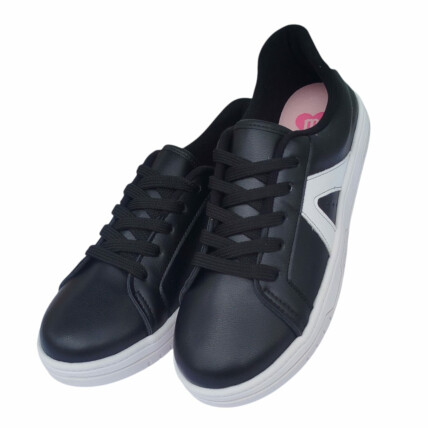 Tênis Molekinha Caixa C/12 (26-34) Cor-17689 Preto/Branco 1