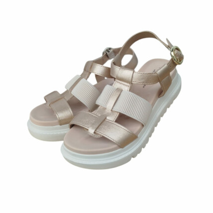 Sandália Modare Caixa C/12 (34-40) Cor-84110 Dourado/Creme 1