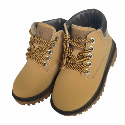 Bota Molekinho Caixa C/12 (19-26) Cor-66311 Mostarda/Café 1