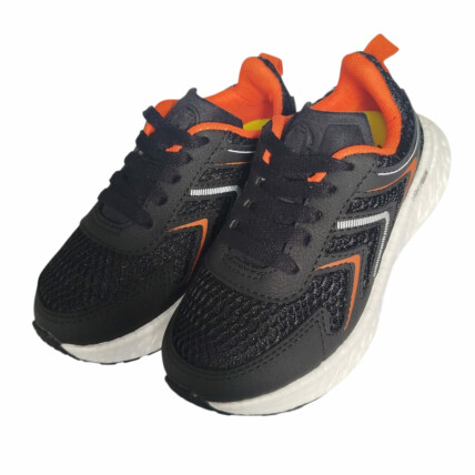 Tênis Molekino Caixa C/8 Cor-100696 Preto/P/Branco/Laranja 1
