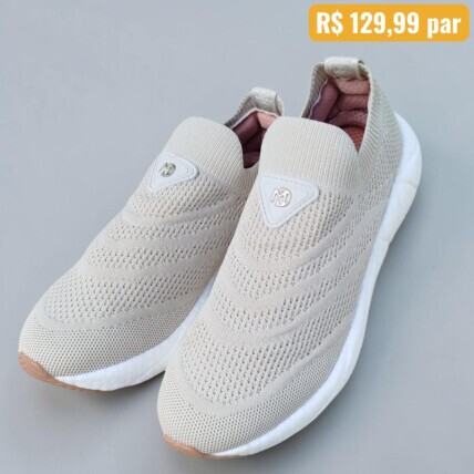 Tênis Modare Caixa C/12 (33-39) Cor-83517 Creme 1