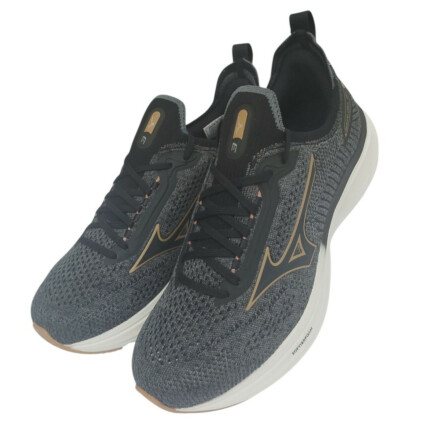 Tênis Mizuno Cool Ride 3 Caixa C/6 (38-43) Cor-Preto/Cinza Mescla 1