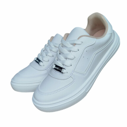 Tênis Feminino moleca Caixa C/8 (34-39) Cor-16072 Branco 99 1
