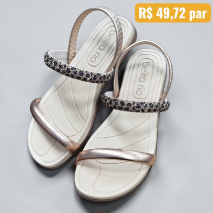 Sandália Beira Rio Caixa com 8 pares atacado 8507.103.98682 2