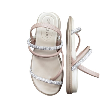 Sandália Beira Rio Caixa C/8 (33-39) 8513.100 Nude 658/Ouro R/Silver 91006 1