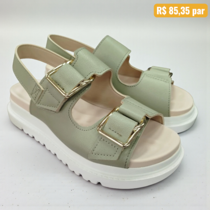 7200.102.21736.101151.1 35/39 Sandália Feminina Modare Verde - Caixa com 6 pares - Atacado 3