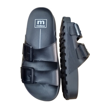 Sandalia Feminina Moleca Preto 543.401.7800.45 Caixa com 12 pares Atacado 2