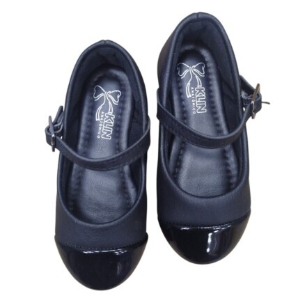 Sapatilha Feminina Infantil Klin Preto - Caixa com 12 pares - Atacado 1