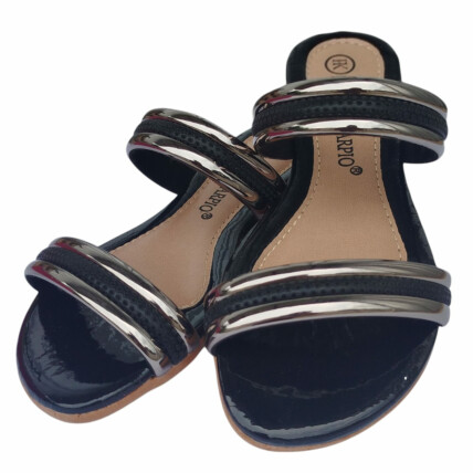 Rasteirinha Paola Di Karpio Caixa C/8 (34-39) Preto 1