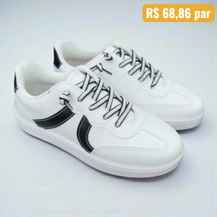 2574.116.9569.21007 Tênis Infantil Molekinha Branco - Caixa com 8 pares - Atacado 2