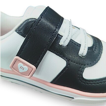 Tênis Infantil Molekinha BrancoPreto 2740.203.9569.21007 3