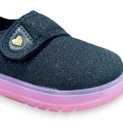 2742.201.30250.28610 23/25 Tênis Infantil Molekinha Preto - Caixa com 12 pares - Atacado 1