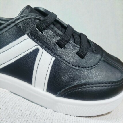 Tênis Infantil Molekinha Preto/Branco 2118.592.9569.17689 3