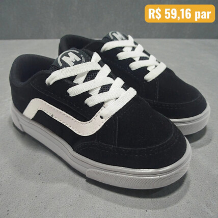 2133.188.30302.17689.1 21/26 Tênis Infantil Molekinho Preto - Caixa com 8 pares - Atacado 1