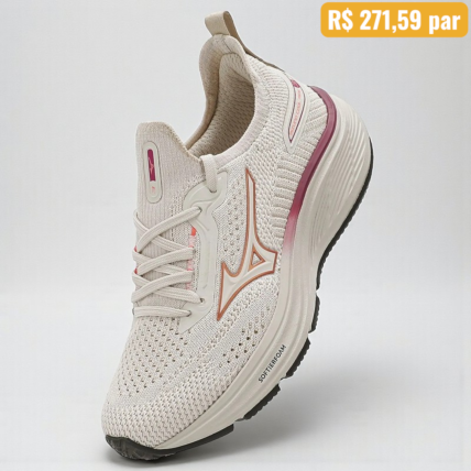 Tênis Mizuno Cool Ride 3 Arenito - Caixa com 6 pares - Atacado 1