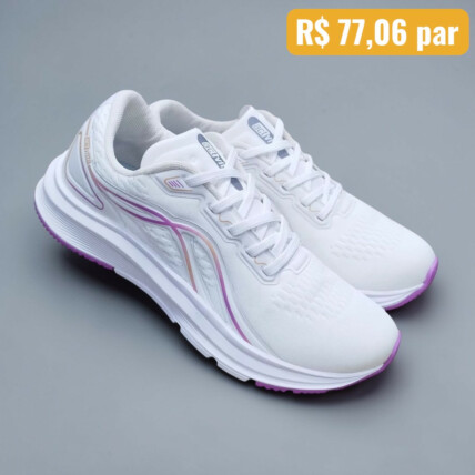 Tenis Feminino Actvitta Branco 4842.101.28338.71 Caixa com 12 pares Atacado 1