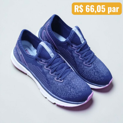 Tênis Feminino Actvitta Marinho - Caixa com 12 pares - Atacado 1