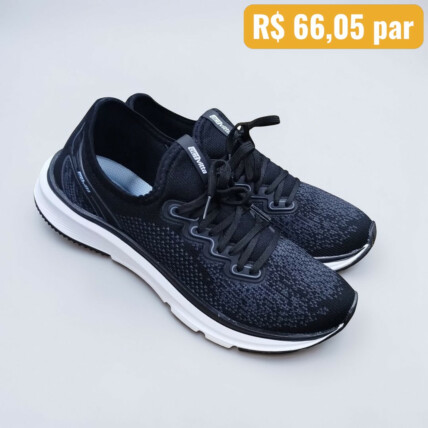 Tênis Feminino Actvitta Preto - Caixa com 12 pares - Atacado 1