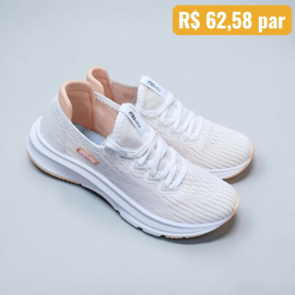 Tênis Feminino Actvitta Salmão - Caixa com 12 pares - Atacado 1