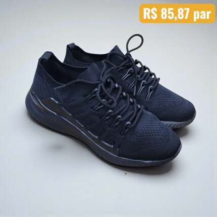 Tenis Masculino Actvitta Preto 4901.207.28678 Caixa com 12 pares Atacado 1