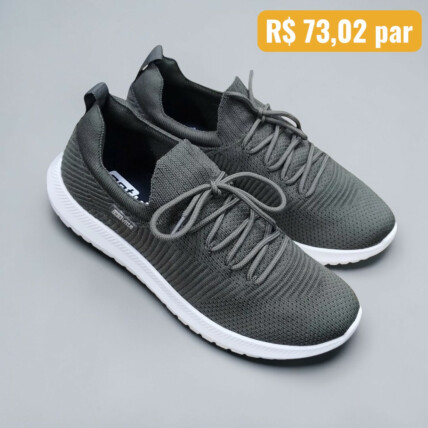 Tenis Masculino Actvitta Verde Taupe - Caixa com 12 pares - Atacado 1