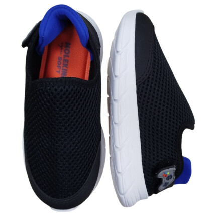 Tênis Molekino Caixa C/12 (19-26) Cor-97464 Preto/Preto/Azul 1