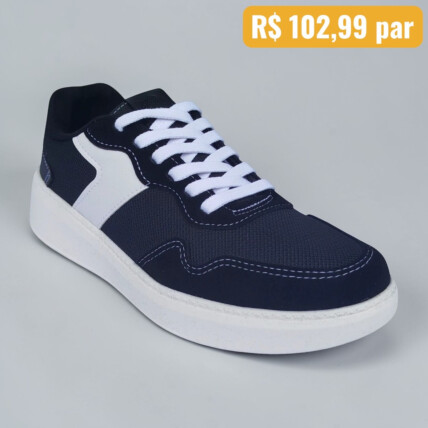 Tênis Masculino BRsport Preto - Caixa com 12 pares - Atacado 1
