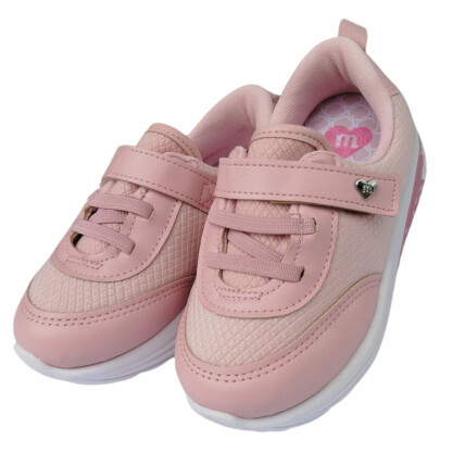 Tênis Molekinha Caixa C/12 (17-25) Cor-78276 Rosa C/ LED 1