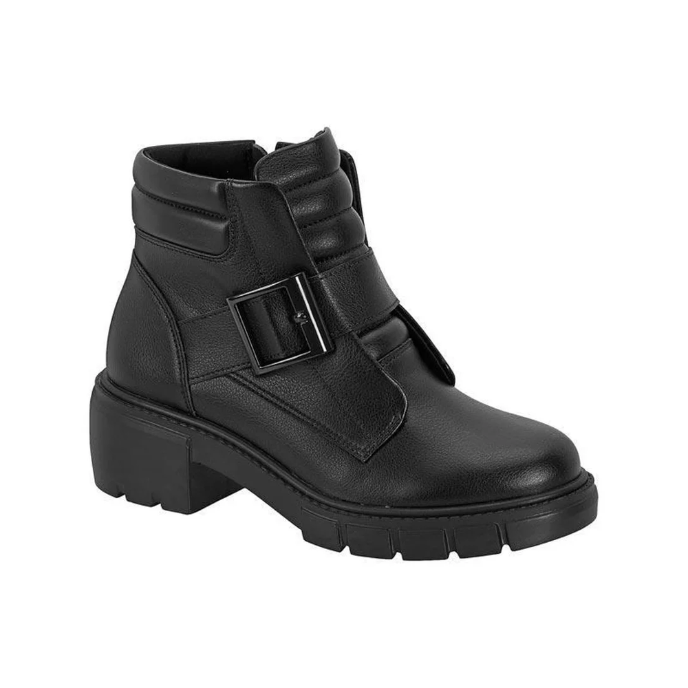 Bota Coturno Beira Rio Caixa C/8 (35-39) 15745 Preto 1
