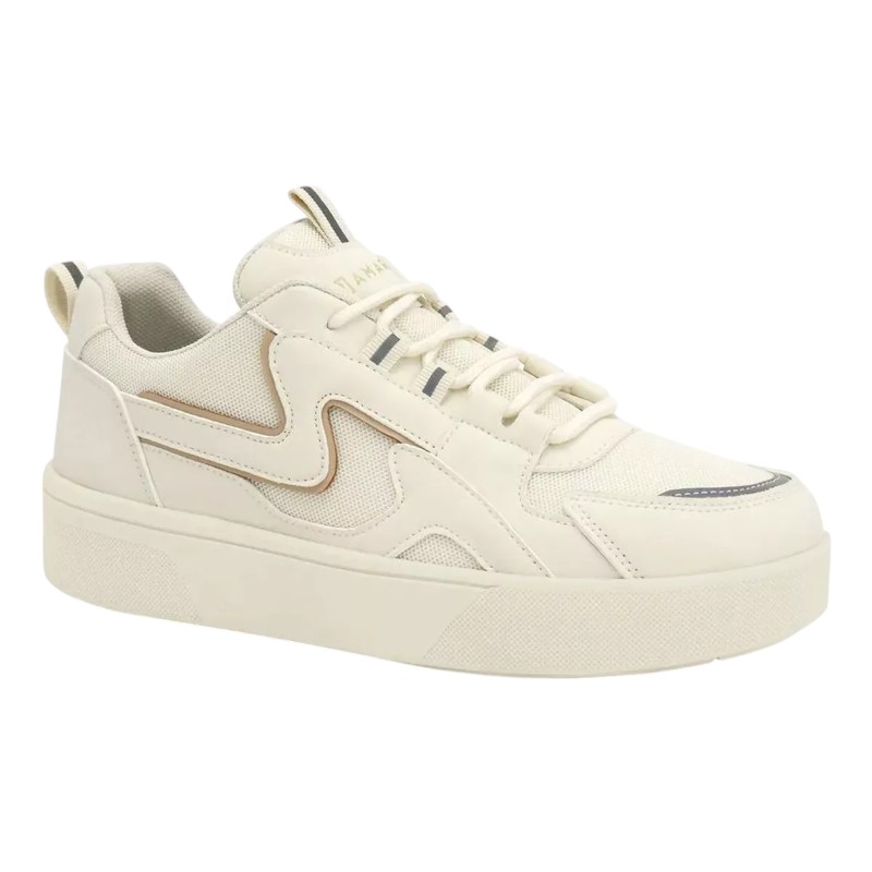 Tênis Ramarim Caixa C/9 (34-38) Cor-Cristal/Off White Coc 1